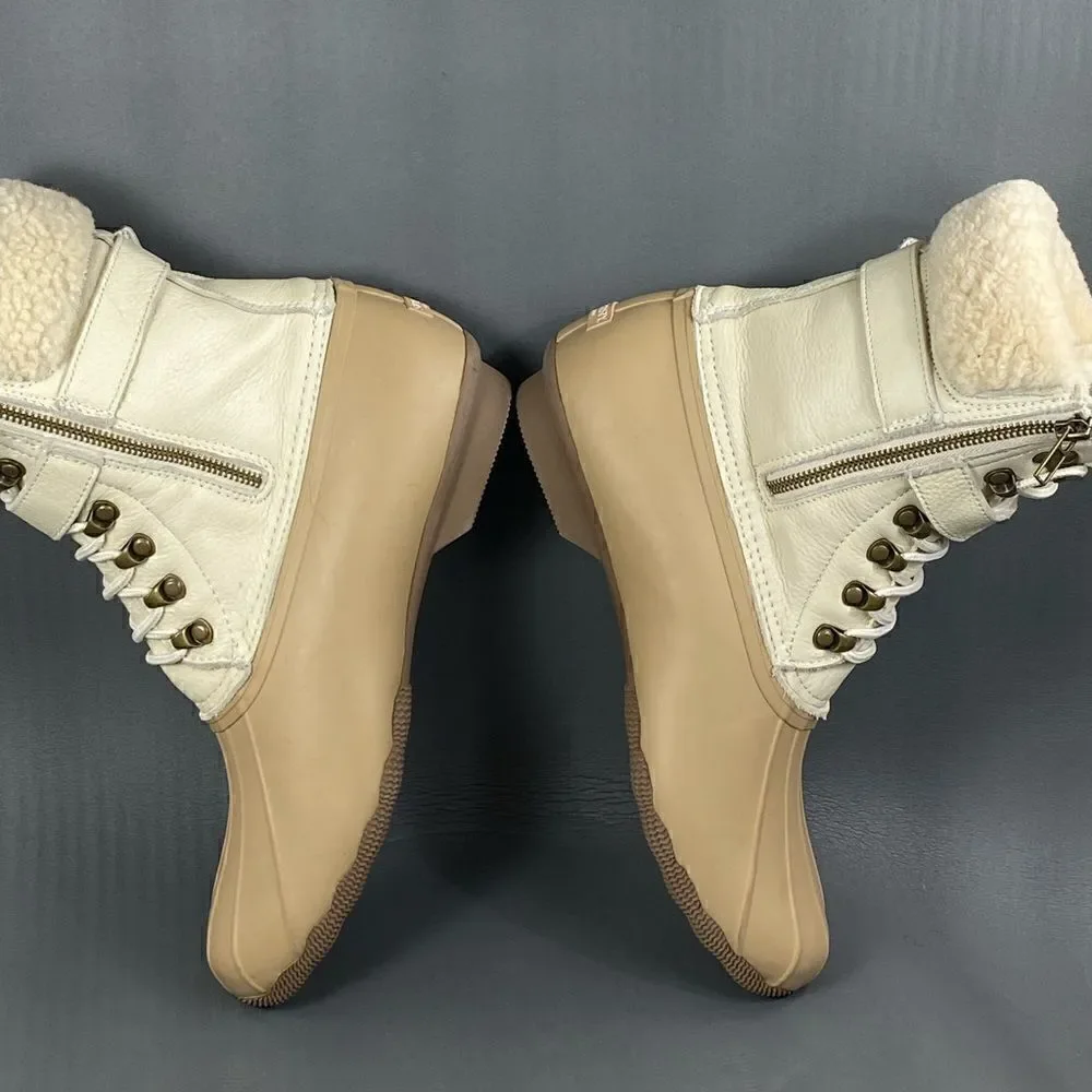 Sperry Shearwater Buckle Boots womens size 11